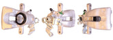 Bremssattel Hinterachse rechts für OPEL ASTRA G Caravan CC Coupe Cabriolet H