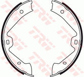 Bremsbackensatz Feststellbremse Hinterachse für PORSCHE VW CAYENNE TOUAREG