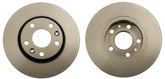 2x Bremsscheibe Vorderachse für NISSAN RENAULT DACIA TERRANO CAPTUR I II DUSTER