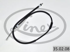 Seilzug Feststellbremse links für RENAULT CLIO III