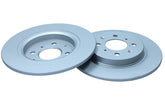 2x Bremsscheibe Hinterachse für HONDA INSIGHT JAZZ III