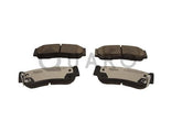 Bremsbelagsatz Scheibenbremse Hinterachse für HYUNDAI SANTA FÉ II H-1 / STAREX