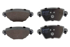 Bremsbelagsatz Scheibenbremse Hinterachse für FORD JAGUAR MONDEO III Stufenheck