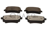 Bremsbelagsatz Scheibenbremse Hinterachse für VW CALIFORNIA T5 Camper T6