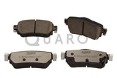 Bremsbelagsatz Scheibenbremse Hinterachse für NISSAN RENAULT LEAF QASHQAI II