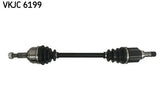 Antriebswelle Vorderachse links für RENAULT FLUENCE GRAND SCÉNIC III MEGANE