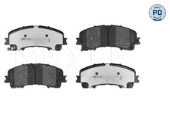 Bremsbelagsatz Scheibenbremse Vorderachse für NISSAN RENAULT INFINITI X-TRAIL