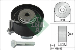 Spannrolle Zahnriemen für FORD MAZDA VOLVO B-MAX C-MAX II ECOSPORT FIESTA V