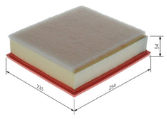 Luftfilter für ISUZU D-MAX II Pritsche/Fahrgestell III