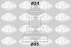 Faltenbalgsatz Antriebswelle für CITROËN FIAT IVECO PEUGEOT C25 Kasten