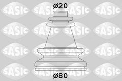 Faltenbalgsatz Antriebswelle für RENAULT 4 5 6 12 Variable 15 17 18 19 I