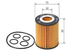 Ölfilter für OPEL CHEVROLET ASTRA H Caravan GTC Stufenheck J FAMILY Schrägheck