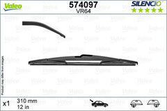 Wischblatt hinten für HYUNDAI KIA GRAND SANTA FÉ i30 FASTBACK Hatchback Van