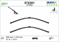 Wischblatt vorne für MAZDA VW 3 Stufenheck BORA I Variant GOLF IV Van POLO
