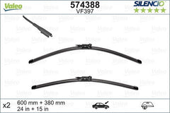 Wischblatt vorne für HYUNDAI NISSAN BAYON i20 III QASHQAI / +2 I