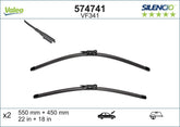 Wischblatt vorne für BMW FIAT 1 2 Cabriolet Coupe STILO Multi Wagon VAN