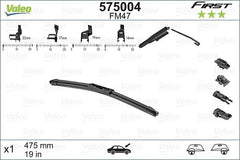 Wischblatt hinten für ABARTH ALFA ROMEO AUDI BMW CADILLAC CHEVROLET CHRYSLER
