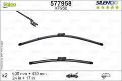 Wischblatt vorne für CITROËN FIAT LANCIA OPEL PEUGEOT TOYOTA BERLINGO