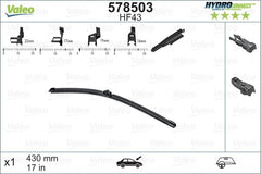 Wischblatt hinten für BMW FIAT FORD USA JAGUAR LANCIA MG PEUGEOT SEAT VOLVO VW