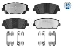 Bremsbelagsatz Scheibenbremse Vorderachse für HYUNDAI KIA SANTA FE IV Kasten/SUV