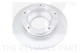 2x Bremsscheibe Hinterachse für FORD TOURNEO CUSTOM V362 Bus TRANSIT Kasten V363