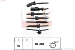 ABS Sensor Raddrehzahl Vorderachse für MERCEDES-BENZ NISSAN RENAULT CITAN