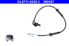 ABS Sensor Raddrehzahl Hinterachse links für RENAULT DACIA LOGAN II Kombi