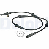 ABS Sensor Raddrehzahl Hinterachse für OPEL RENAULT VIVARO A Kasten Bus