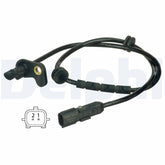 ABS Sensor Raddrehzahl Hinterachse links für RENAULT CAPTUR I CLIO IV Grandtour