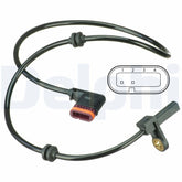 ABS Sensor Raddrehzahl Hinterachse für MERCEDES-BENZ S-KLASSE Coupe