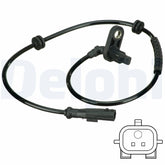 ABS Sensor Raddrehzahl Hinterachse rechts für RENAULT CLIO III Grandtour MODUS