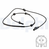 ABS Sensor Raddrehzahl Hinterachse für ALFA ROMEO 156 Sportwagon GT