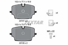 Bremsbelagsatz Scheibenbremse Vorderachse für BMW MINI 2 Active Tourer X1
