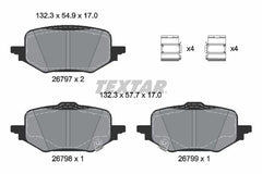 Bremsbelagsatz Scheibenbremse Hinterachse für MAZDA CX-60