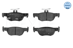 Bremsbelagsatz Scheibenbremse Hinterachse für MAZDA 3 Stufenheck Schrägheck