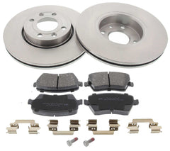 Bremsensatz Scheibenbremse Vorderachse für NISSAN RENAULT DACIA MICRA III C+C