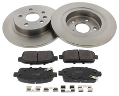 Bremsensatz Scheibenbremse Hinterachse für OPEL CHEVROLET ASTRA J Caravan GTC