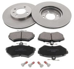 Bremsensatz Scheibenbremse Vorderachse für SEAT VW AROSA CORDOBA Vario IBIZA II