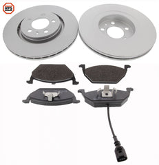 Bremsensatz Scheibenbremse Vorderachse für AUDI SEAT SKODA VW A3 LEON TOLEDO II
