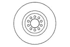 2x Bremsscheibe Vorderachse für AUDI 100 C4 Avant Stufenheck A6 A8 D2