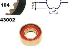 Zahnriemensatz für FIAT LANCIA AUTOBIANCHI CINQUECENTO PANDA PUNTO SEICENTO /