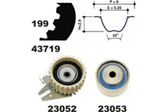 Zahnriemensatz für ALFA ROMEO FIAT LANCIA 159 Sportwagon 166 BRERA SPIDER CROMA