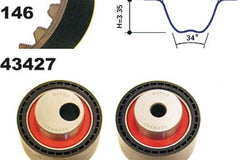 Zahnriemensatz für CITROËN FIAT LANCIA PEUGEOT C5 I Break II C8