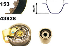 Zahnriemensatz für AUDI VW A4 B5 Avant A6 C4 C5 CABRIOLET B3