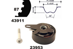 Zahnriemensatz für AUDI SKODA VW A4 B5 Avant B6 Cabriolet B7 A6 C5 A8 D2 ALLROAD