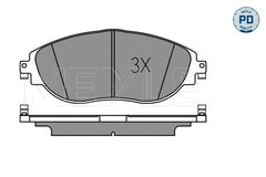 Bremsbelagsatz Scheibenbremse Vorderachse für SEAT SKODA VW ALHAMBRA SUPERB II