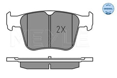 Bremsbelagsatz Scheibenbremse Hinterachse für AUDI SEAT SKODA VW CUPRA A3
