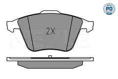 Bremsbelagsatz Scheibenbremse Vorderachse für AUDI VW A3 Sportback TT Roadster