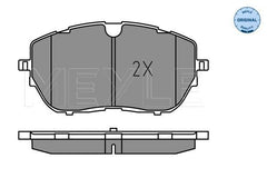 Bremsbelagsatz Scheibenbremse Vorderachse für PEUGEOT 308 SW II 508