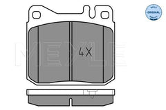 Bremsbelagsatz Scheibenbremse Vorderachse für MERCEDES-BENZ 123 Stufenheck
